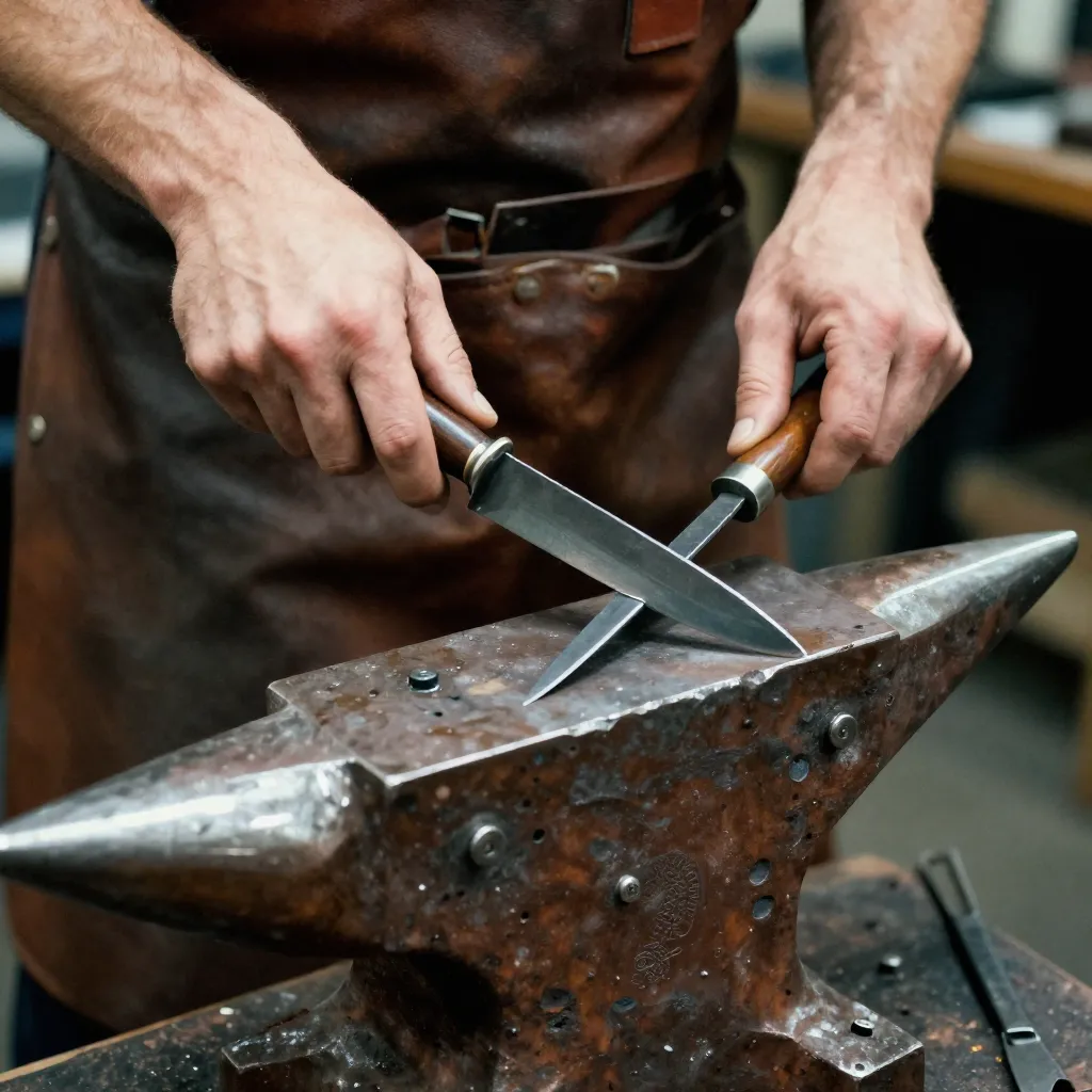 Kökskniv med högkolstål